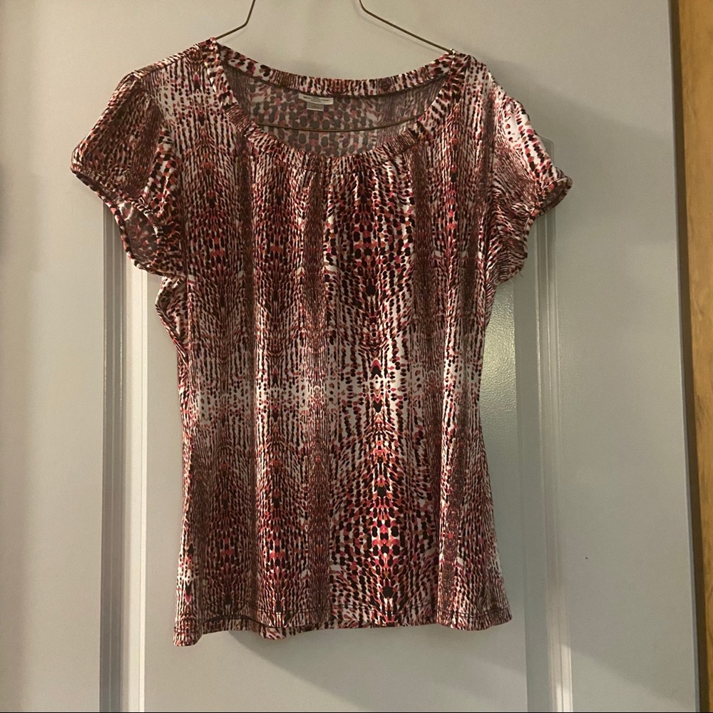 Worthington short sleeved top size L